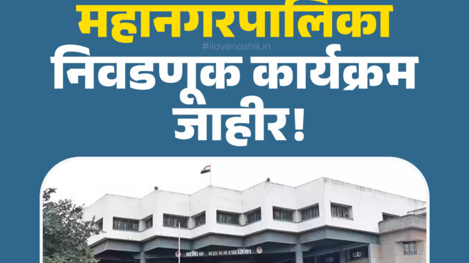 Nashik Municipal Election Schedule 2026 | I Love Nashik Nashik Municipal Corporation election schedule 2026 official announcement Marathi