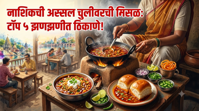 Nashik Chulivarchi Misal Pav Food Special